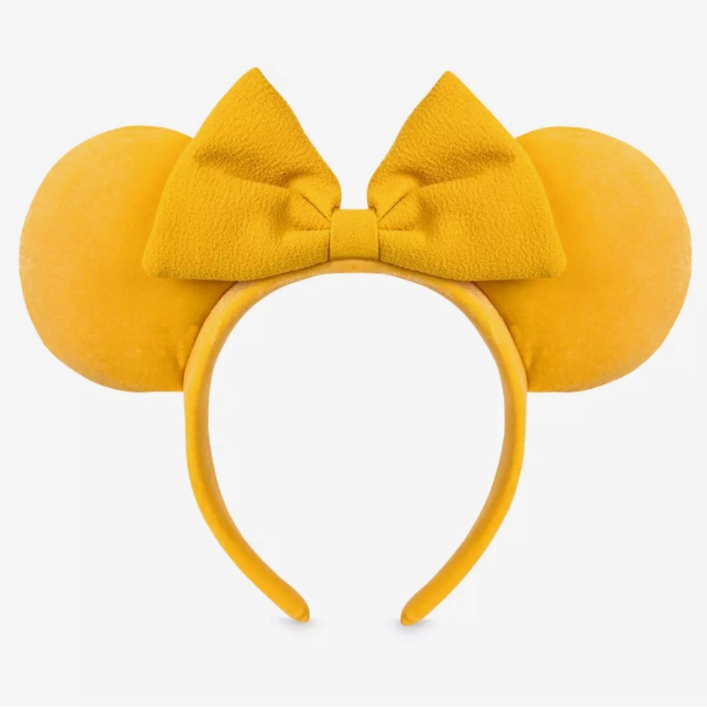 Minnie Mouse Ears- Staffron Yellow